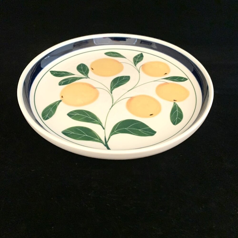 Dansk Peach Salad Plate 8" Berries Series Discontinued Pattern Philippines